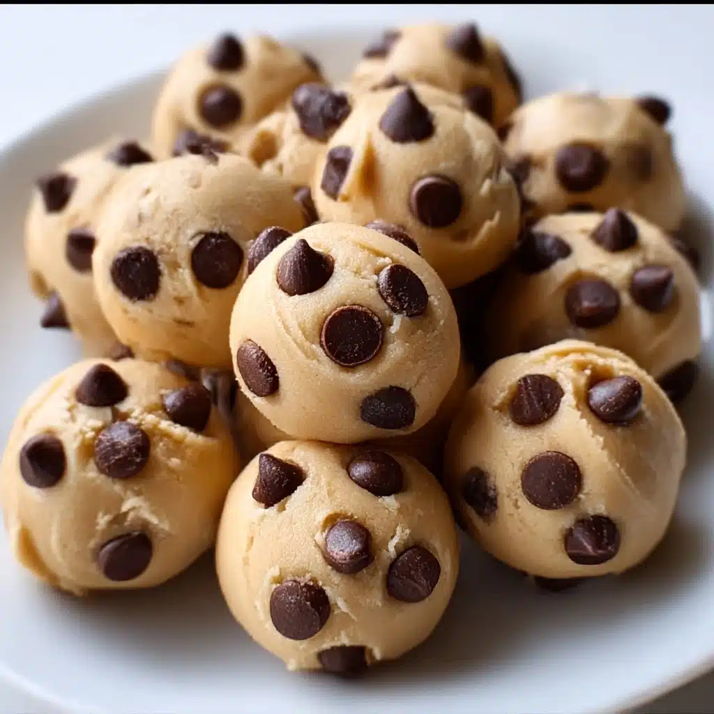 Peanut Butter Bites with Chocolate Chips Recipe - Recipe Image