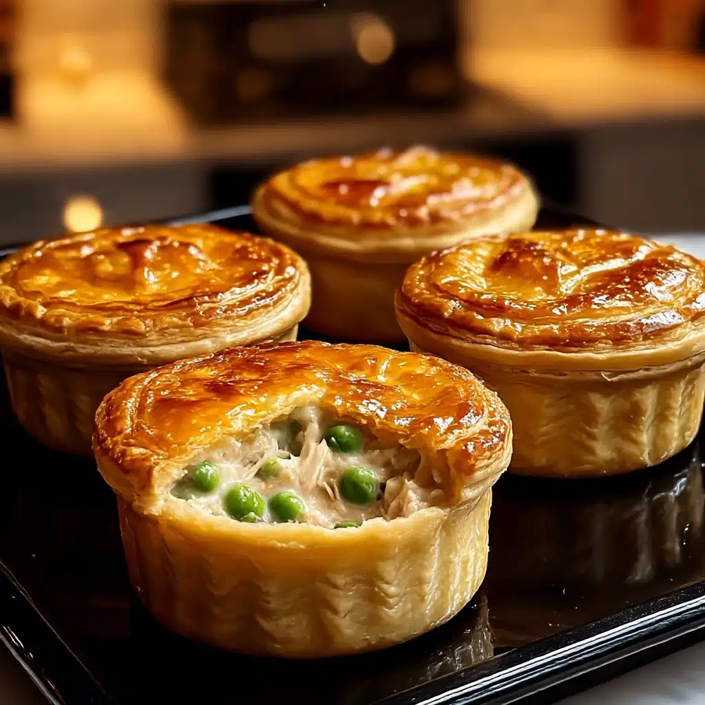 Mini Chicken Pot Pies Recipe - Recipe Image
