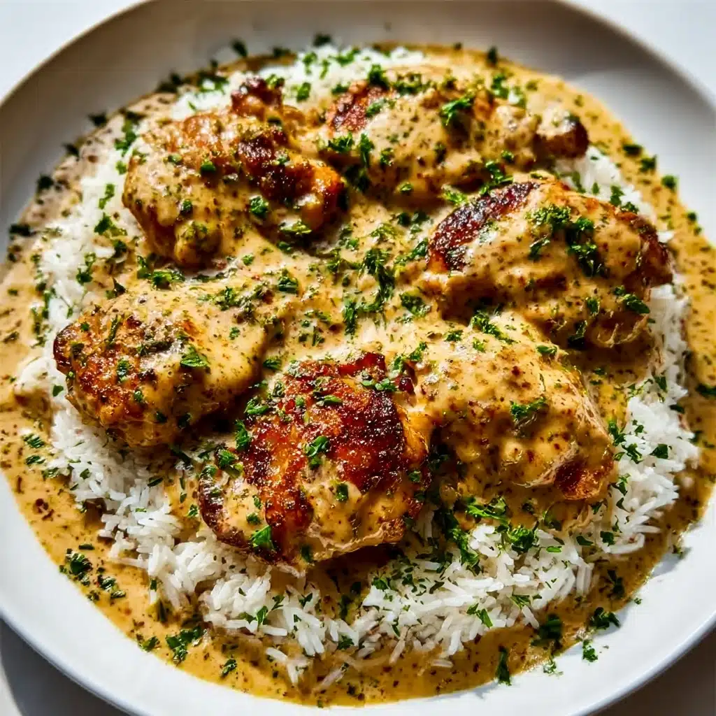Best Smothered Chicken and Rice Recipe