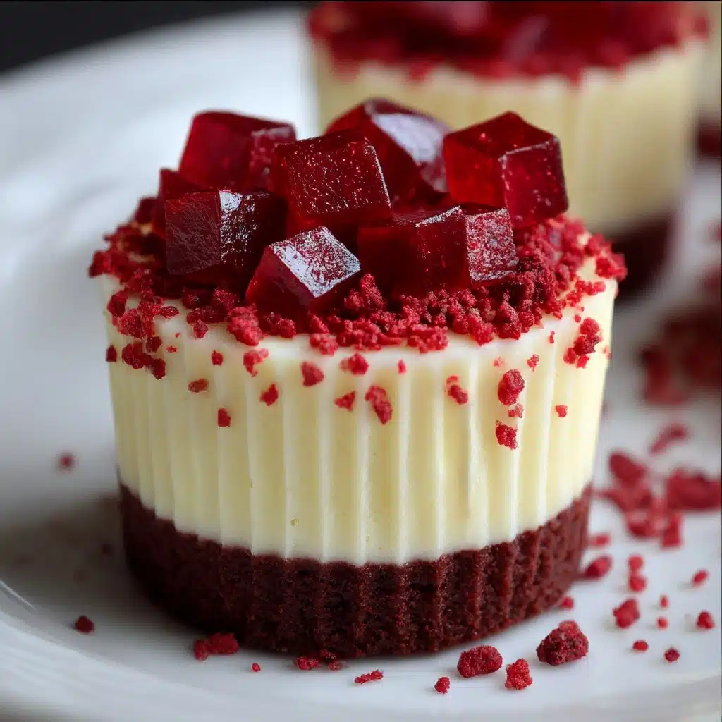 Red Velvet Cheesecake Brownies Recipe - Recipe Image