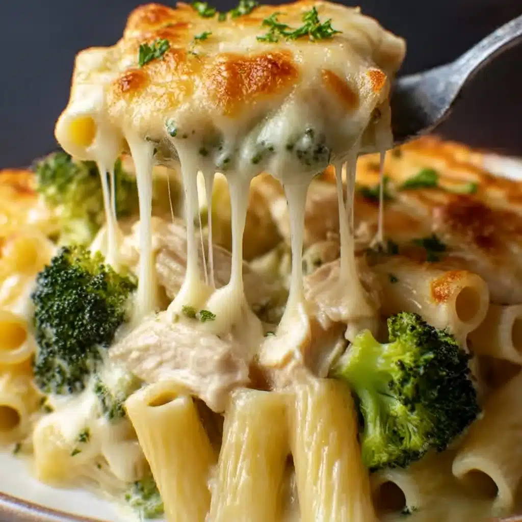 Chicken and Broccoli Alfredo Bake Recipe - Recipe Image