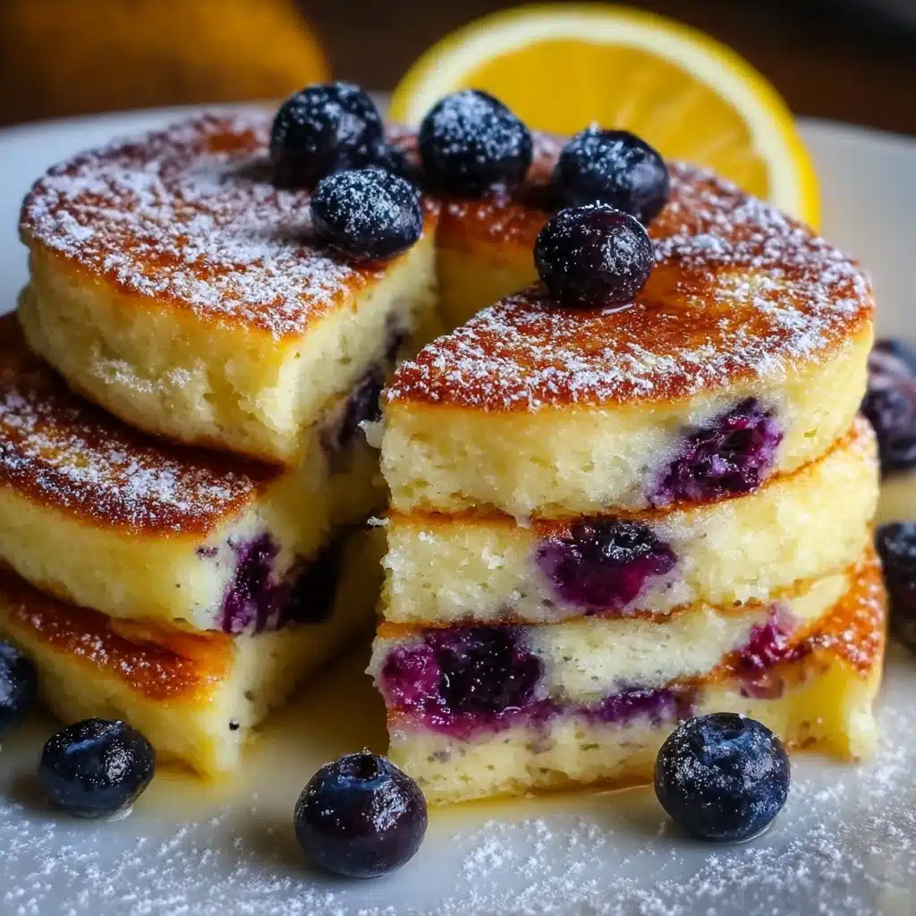 Blueberry Lemon Pancake Bites Recipe - Recipe Image
