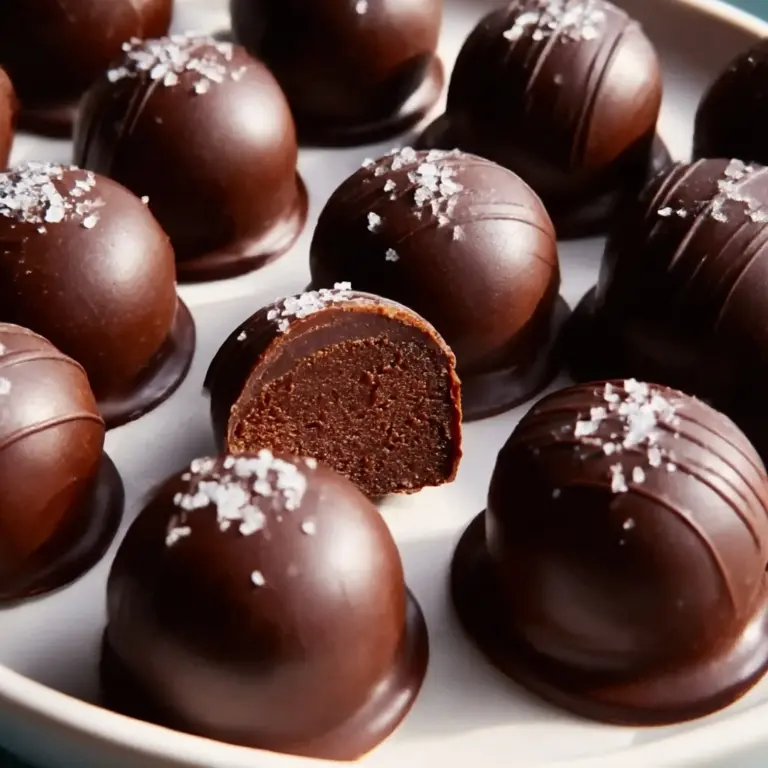 Dark Chocolate Protein Balls Recipe