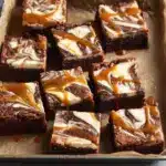 Milky Way Caramel Cheesecake Brownies Recipe