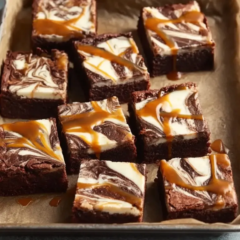 Milky Way Caramel Cheesecake Brownies Recipe