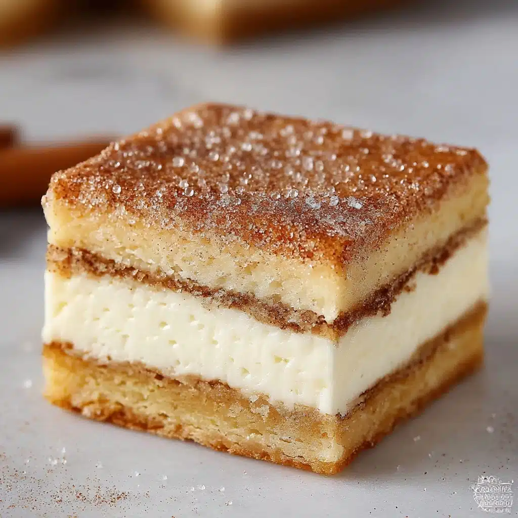 Churro Cheesecake Bars Recipe - Recipe Image