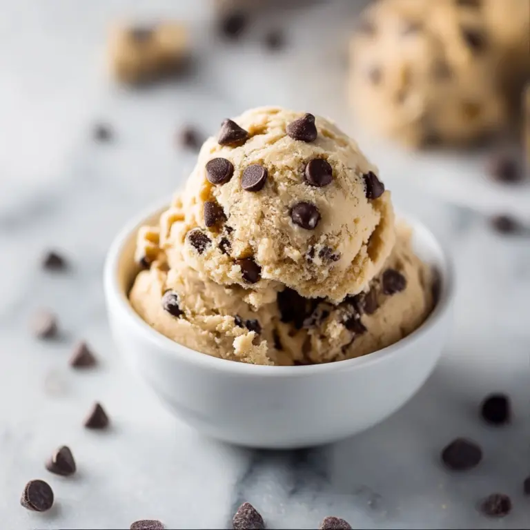 Edible Cookie Dough Recipe