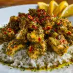 Chicken Scampi with Creamy Garlic Parmesan Rice Recipe