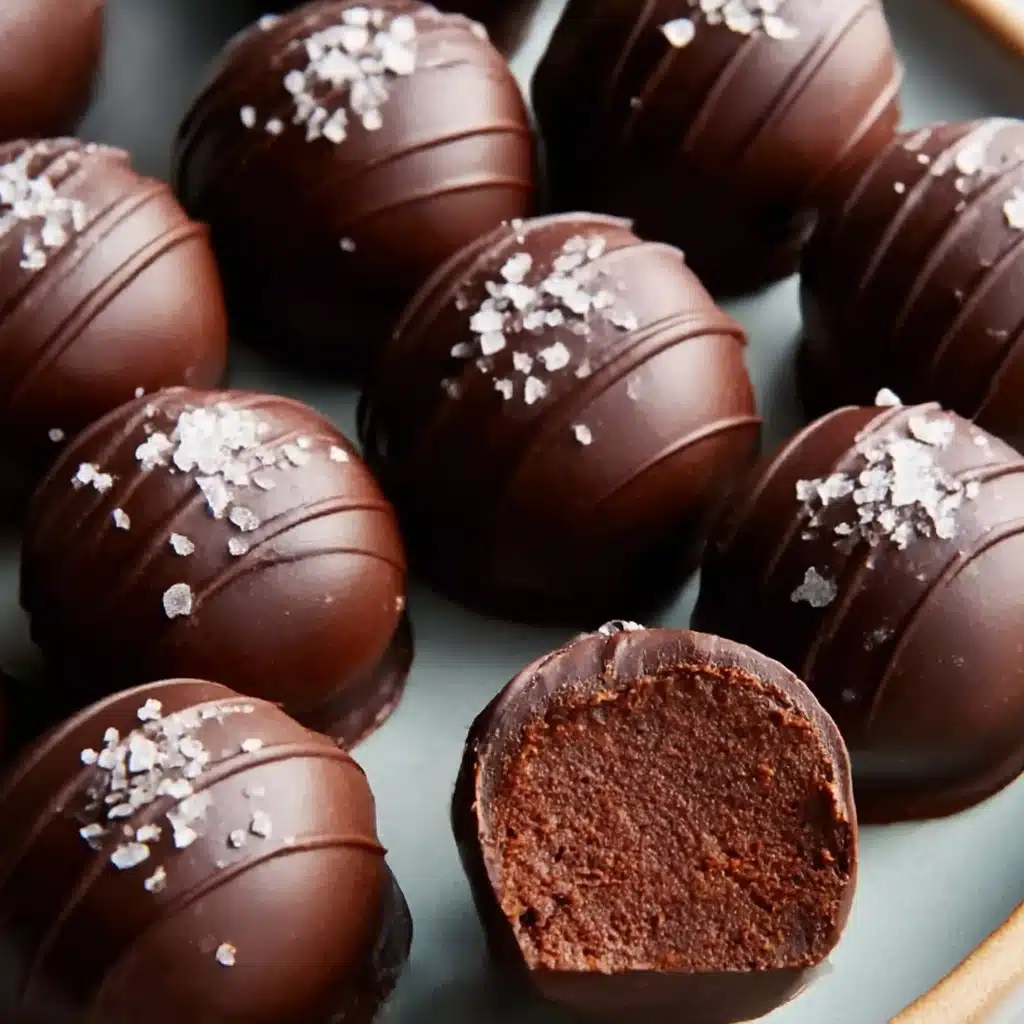 Dark Chocolate Protein Balls Recipe - Recipe Image