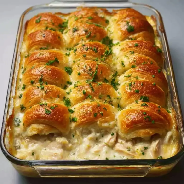 Cheesy Chicken Crescent Bake Recipe