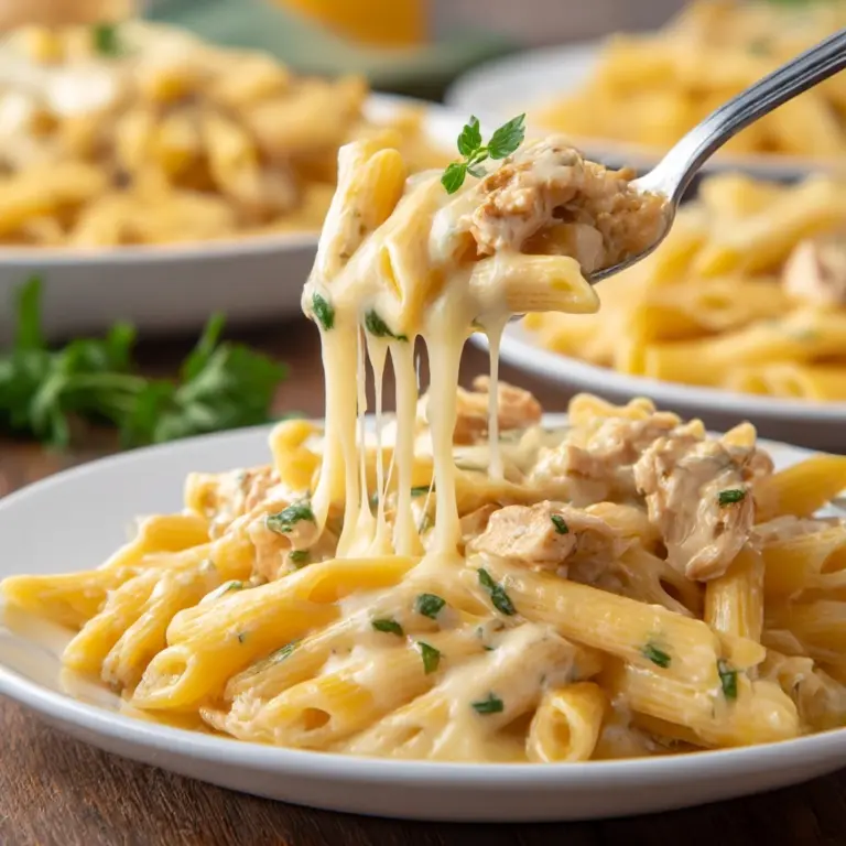 Cheesy Chicken Pasta Recipe