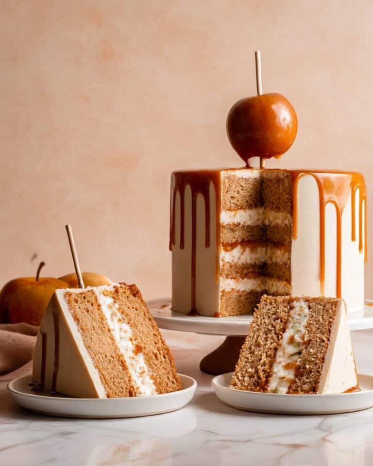 Caramel Apple Spice Cake Recipe