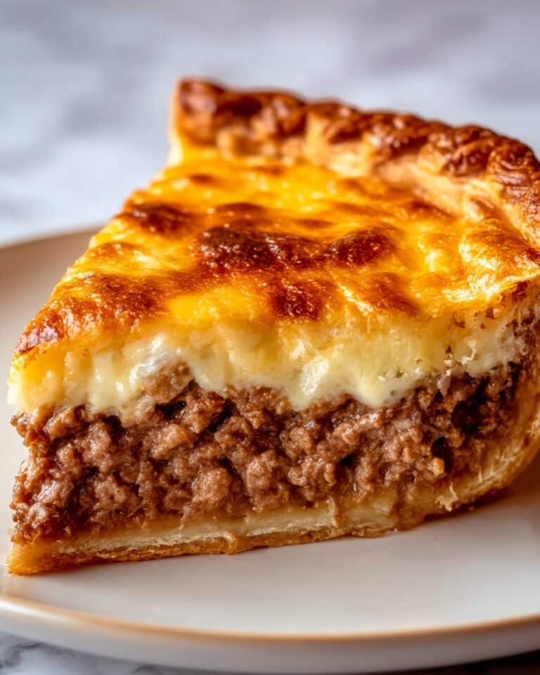 How to Bake the Ultimate Homemade Cheeseburger Pie Recipe