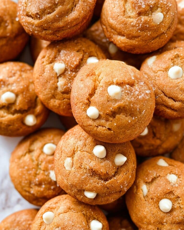 White Chocolate Pumpkin Snickerdoodles Recipe