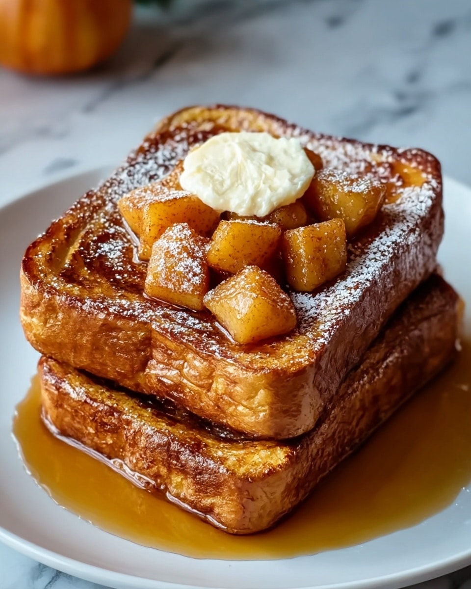 Fall Pumpkin French Toast Breakfast Recipe