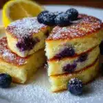 Blueberry Lemon Pancake Bites Recipe