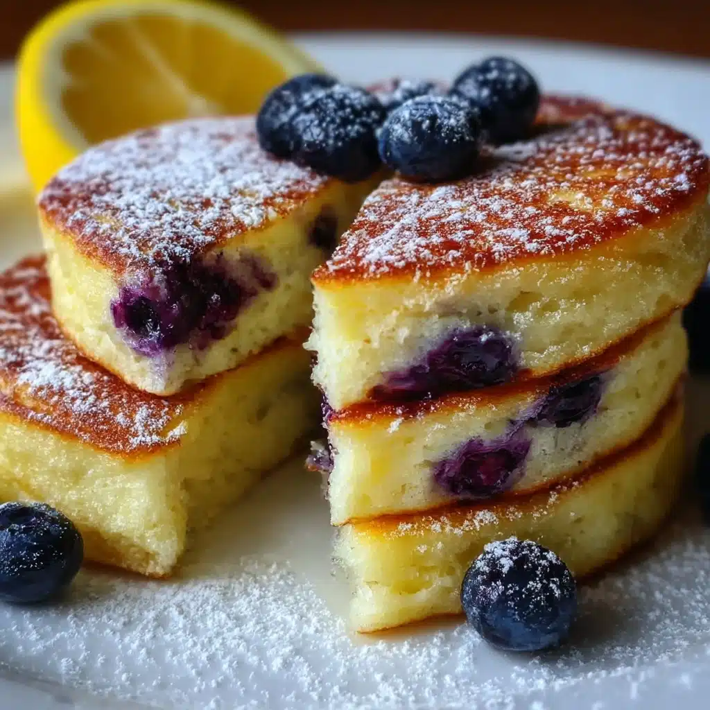 Blueberry Lemon Pancake Bites Recipe