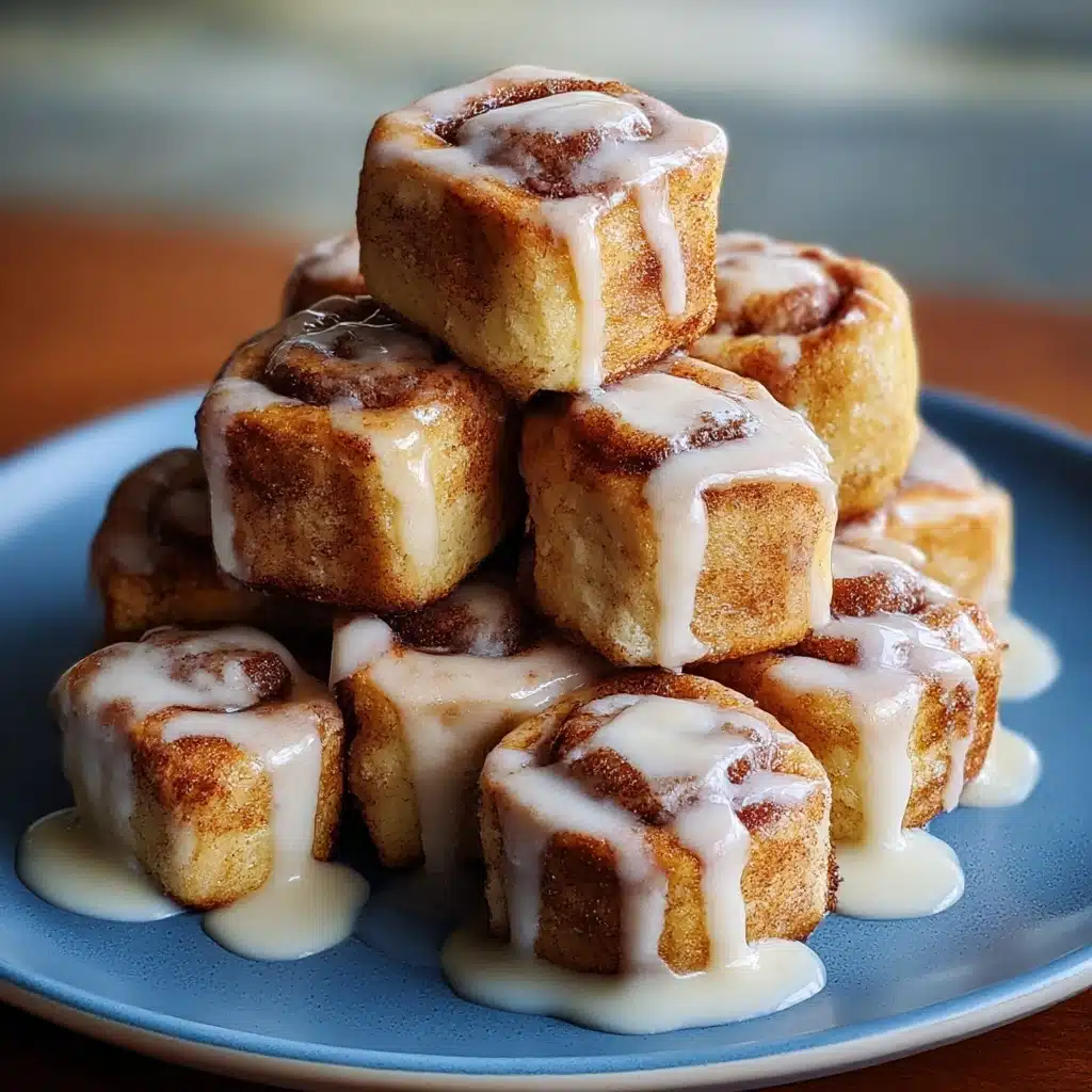 These Cinnamon Roll French Toast Bites Recipe