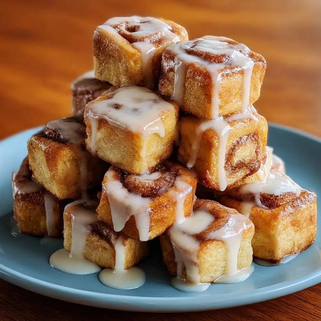 These Cinnamon Roll French Toast Bites Recipe - Recipe Image