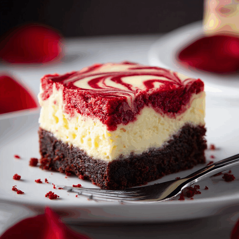 Red Velvet Cheesecake Brownies Recipe