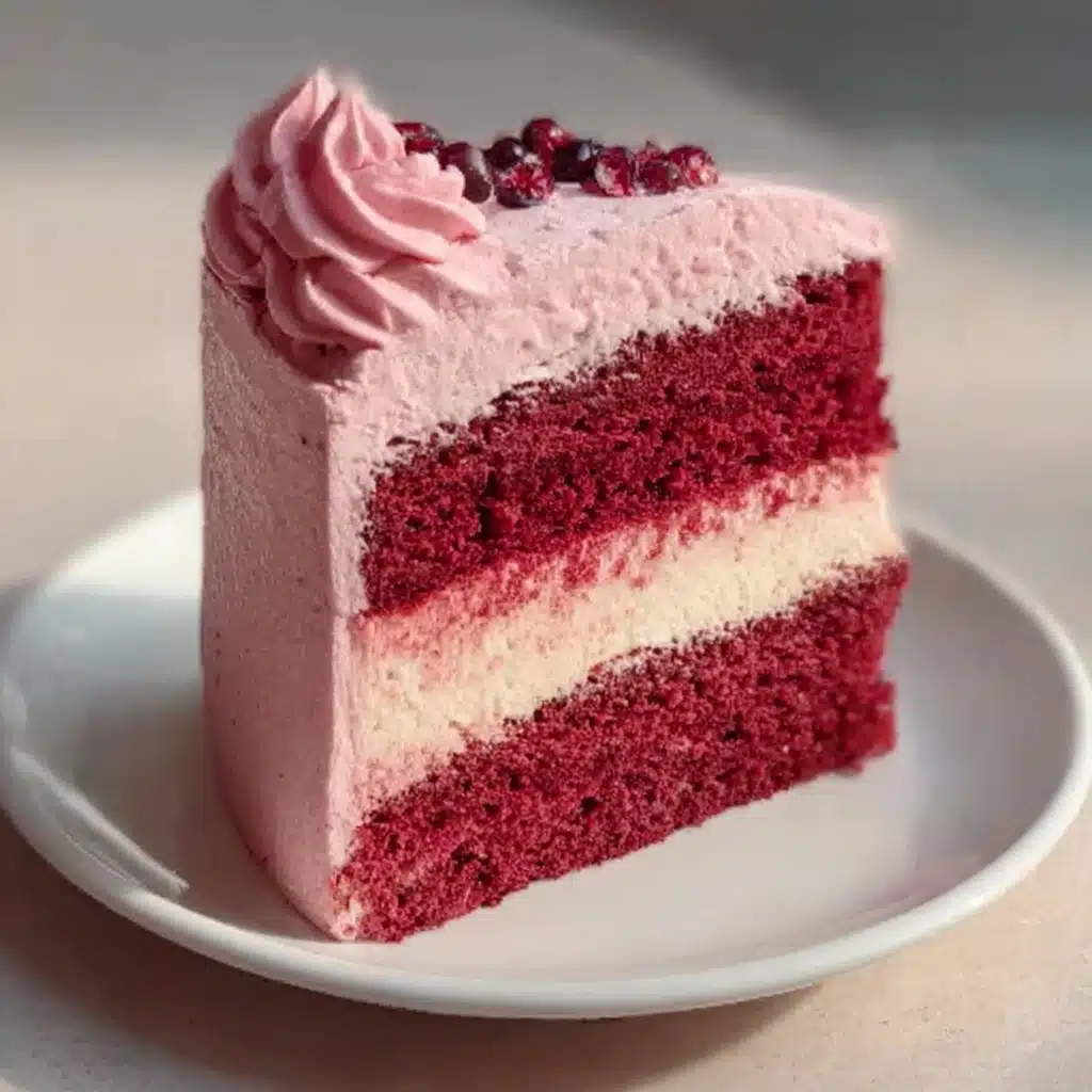 Mother's Day Pink Velvet Cake Recipe