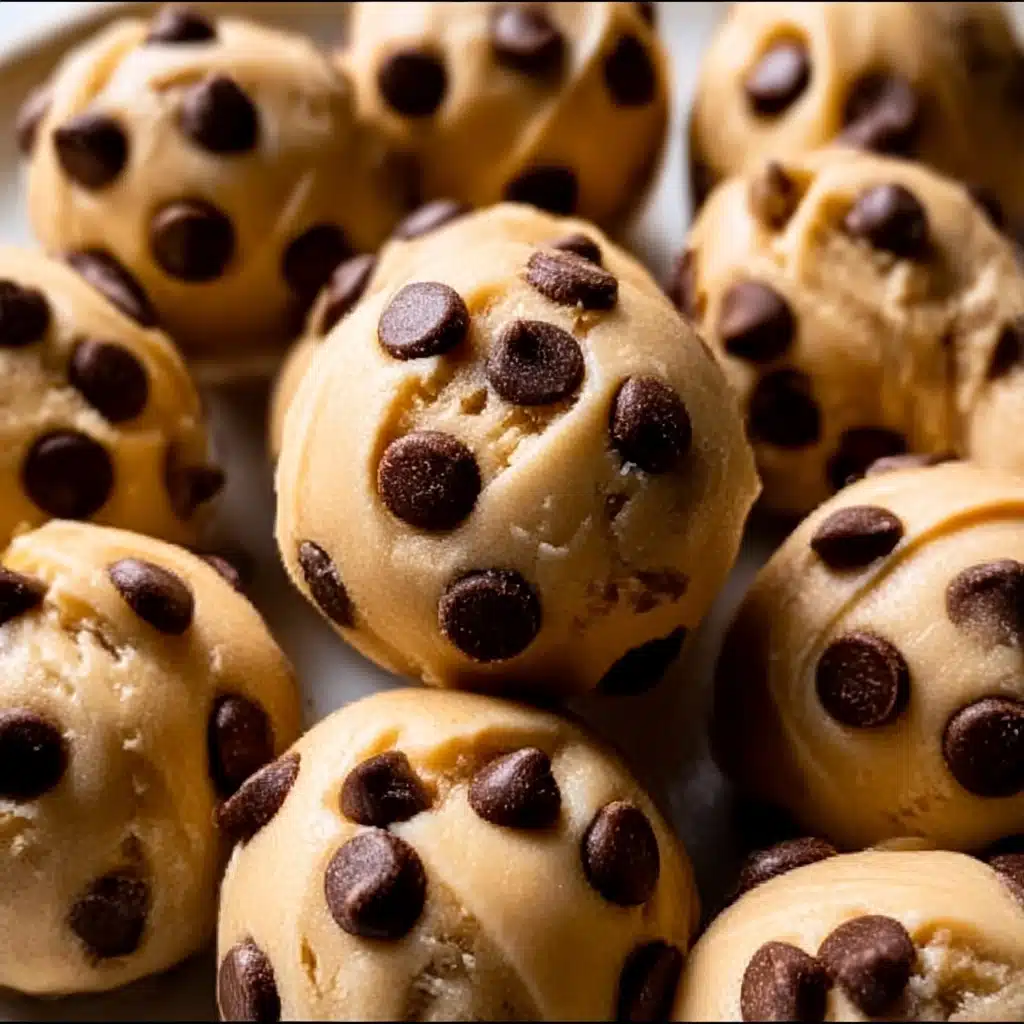 Peanut Butter Bites with Chocolate Chips Recipe - Recipe Image