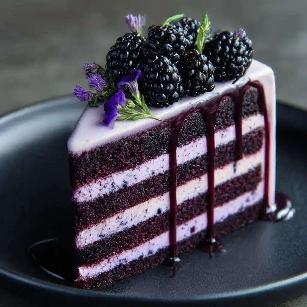Blackberry Bliss Cake Recipe - Recipe Image