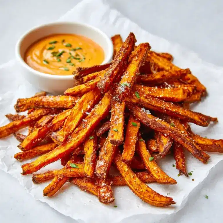 Crispy Oven Baked Sweet Potato Fries Recipe
