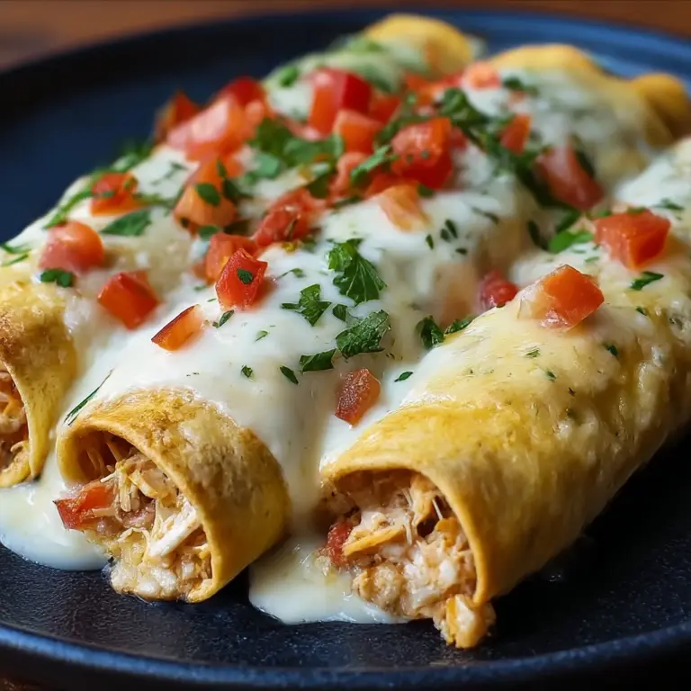 Baked Cream Cheese Chicken Taquitos Recipe