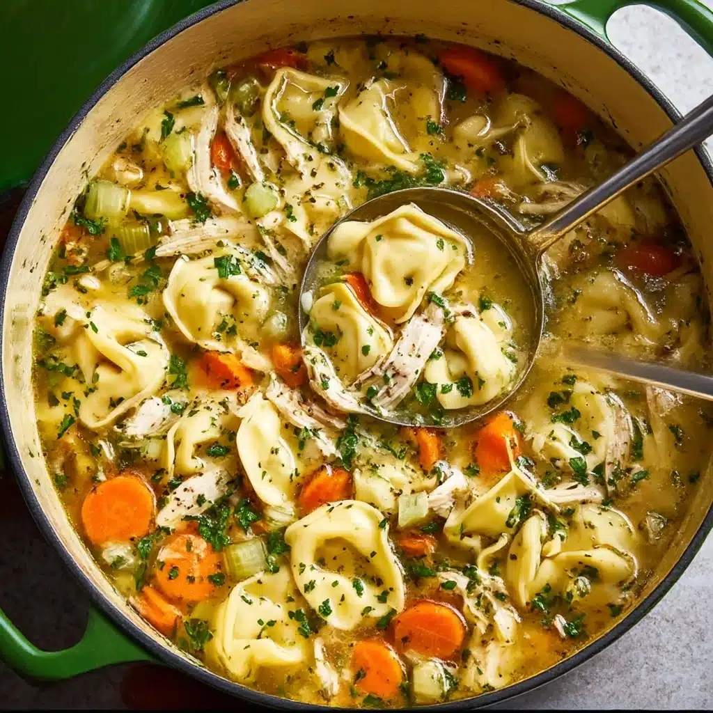 Chicken Tortellini Soup Recipe - Recipe Image