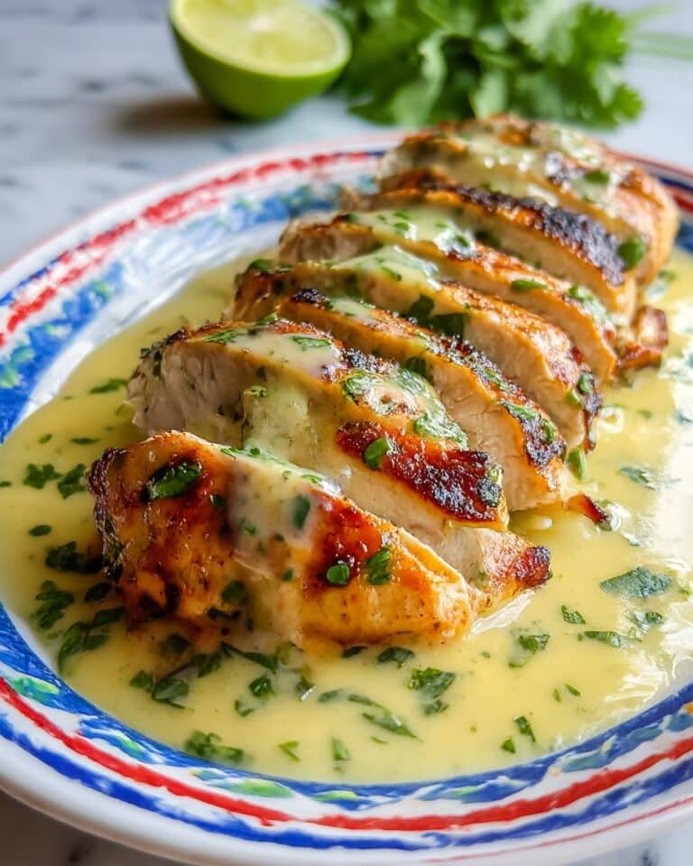 Cheesy Grilled Salsa Verde Pepper Jack Chicken Recipe