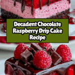 Chocolate Raspberry Drip Cake Recipe