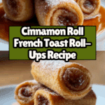 Cinnamon Roll French Toast Roll-Ups Recipe