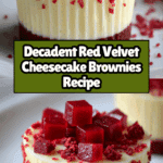 Red Velvet Cheesecake Brownies Recipe