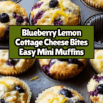 Blueberry and Lemon Zest Cottage Cheese Bites Recipe