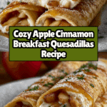 Apple Cinnamon Breakfast Quesadillas Recipe
