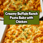 Ranch Buffalo Pasta Bake Recipe