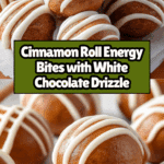 Cinnamon Roll Energy Bites Recipe