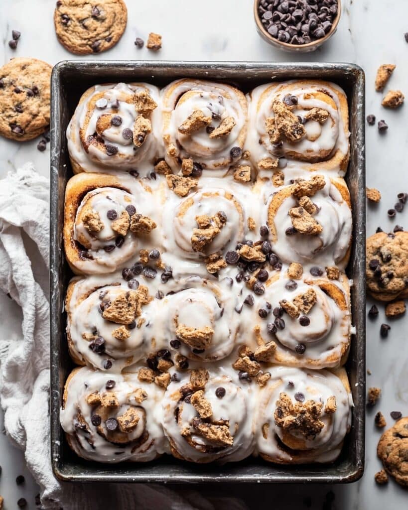 Chocolate Chip Cookie Rolls Recipe