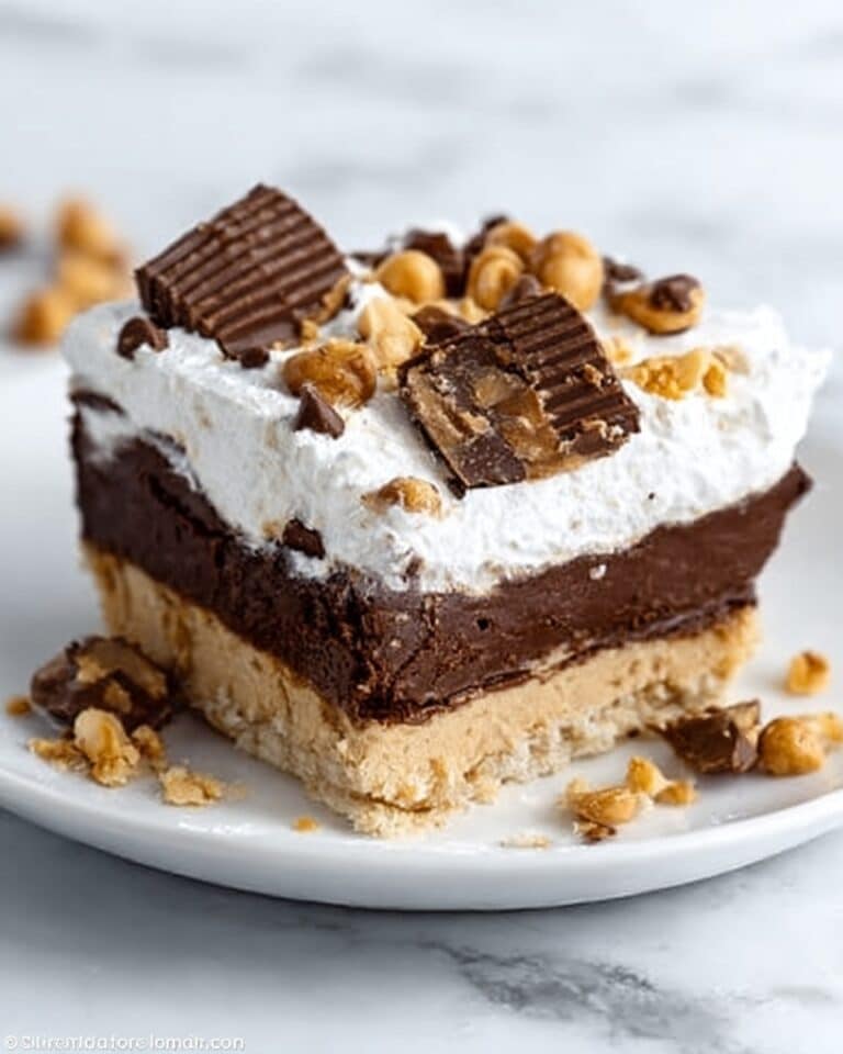 No-Bake Peanut Butter Lasagna Recipe