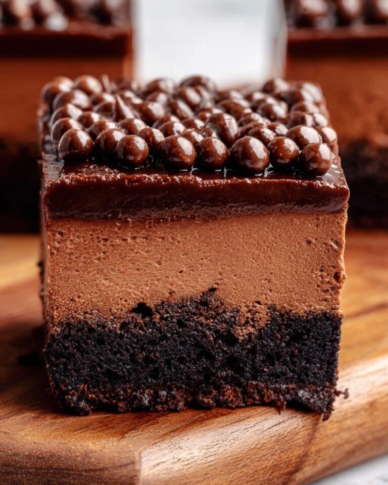 Chocolate Cheesecake Bars Recipe