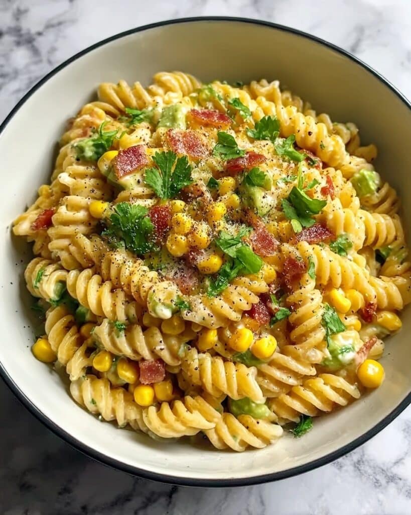 Perfect Mexican Street Corn Pasta Salad Recipe
