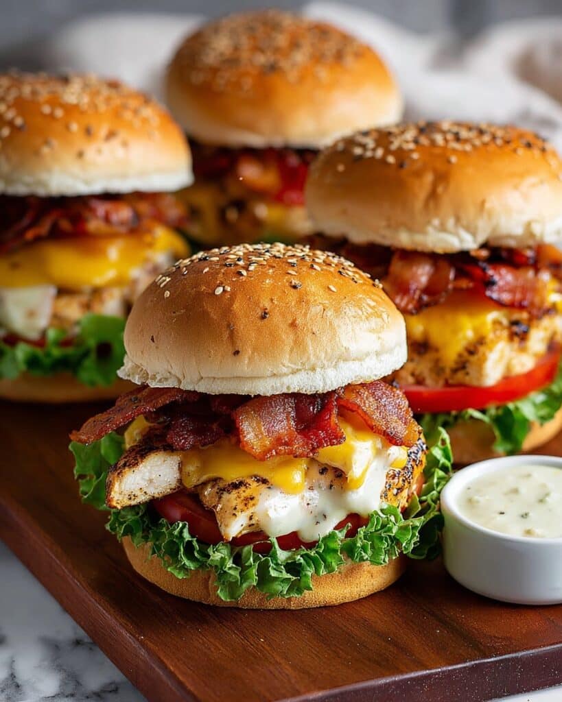 Honey Mustard Chicken Sliders Recipe