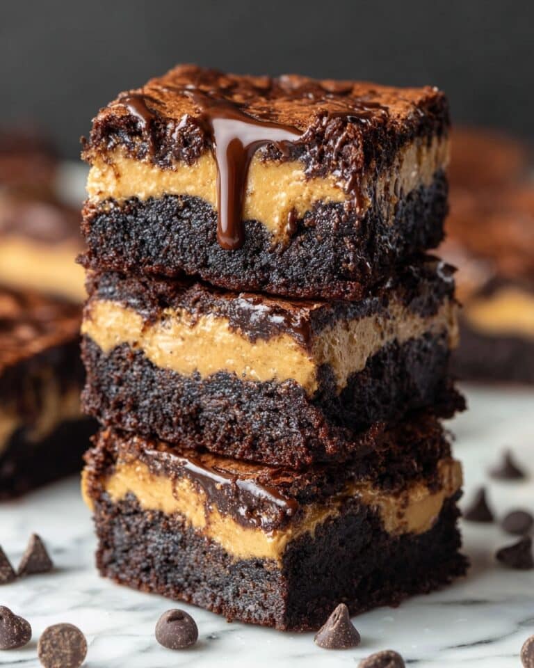 Chocolate Peanut Butter Brownies Recipe