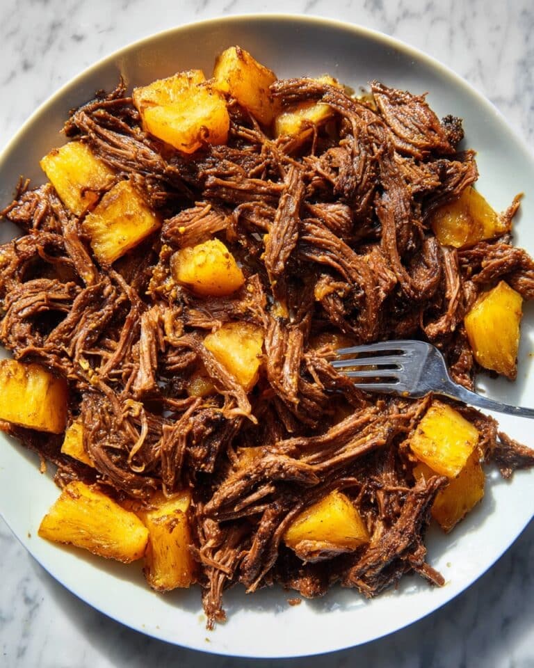 Crockpot Chipotle Pineapple Pot Roast Bowls Recipe