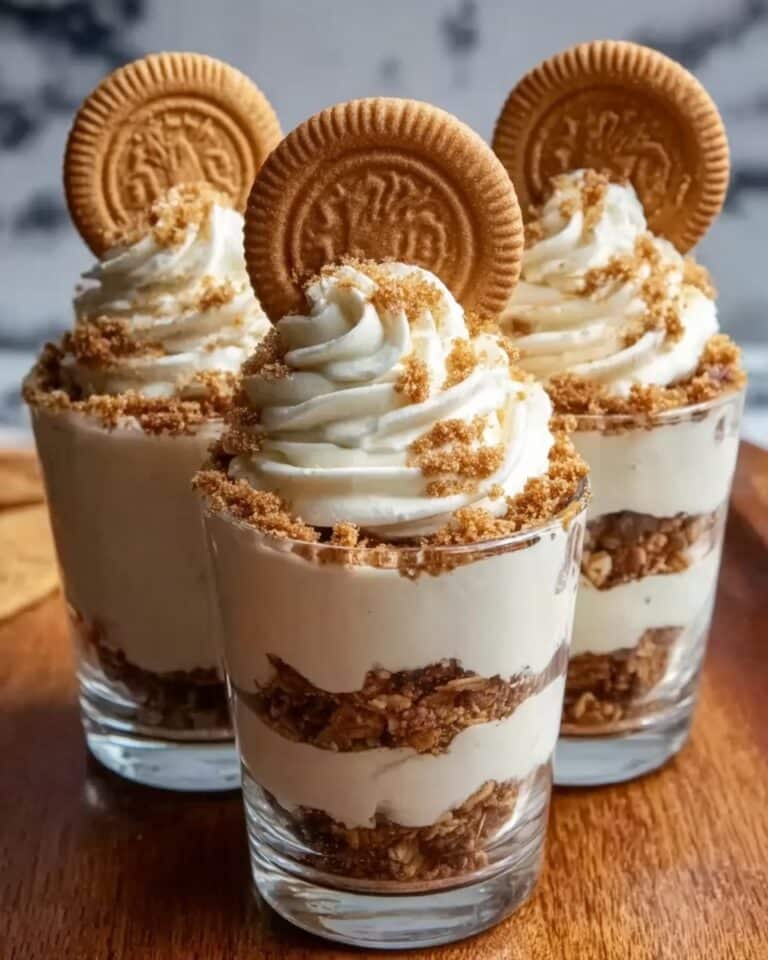 Cookie Butter Cheesecake Cups Recipe