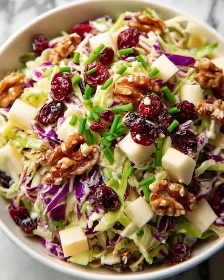 Apple Cranberry Coleslaw Recipe