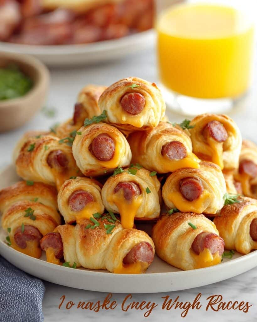 Cheesy Ranch-Flavored Pigs in a Blanket Recipe