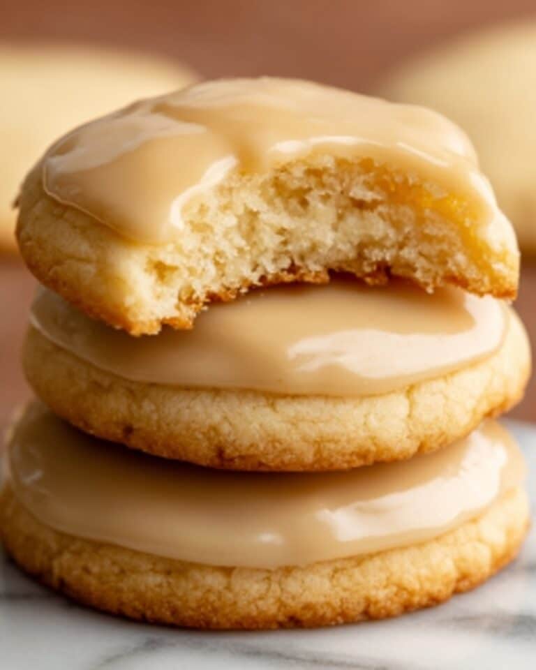 Soft Maple Cookies with Brown Butter Icing Recipe