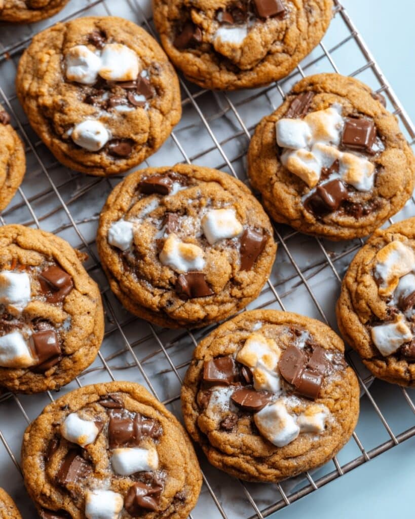 Delicious Pumpkin S’mores Cookies Recipe